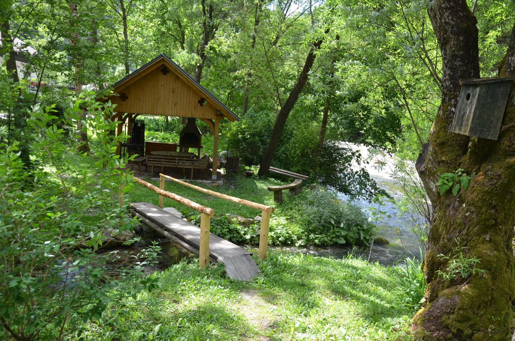 Farmhouse Stiftar Solčava Buitenkant foto